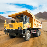 Camion benne minier HOWO de Chine pour le transport de sable et de gravier dans les mines à ciel ouvert et l'utilisation sur chantiers accidentés