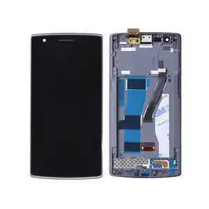 For Oneplus One 1+A0001 LCD Touch Screen Digitizer with Frame black