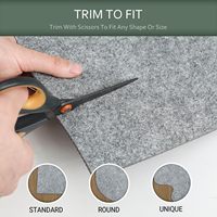 L'usine fournit directement des tapis et des ensembles de tapis en cachemire antidérapants pour le salon