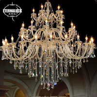 Prix de gros intérieur décorer maison hôtel église mariage fête couloir lustre en cristal lumière