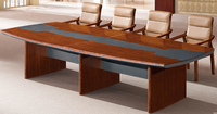 Bateau Forme Grand Tables de Conférence Salle de Réunion Table Design (FOHC-20248 #)