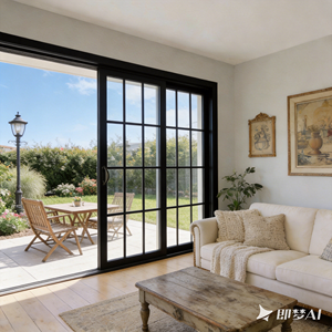 Porte coulissante en PVC LEDOW, résistante aux intempéries, à haute efficacité énergétique, avec cadre durable pour les projets résidentiels et multifamiliaux - Product Image 1