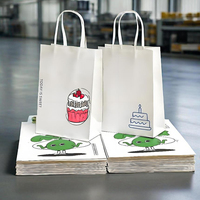 Sacs shopping écologiques en carton ivoire, fabrication directe usine, poignées biodégradables, pour promotion, cadeaux, logo personnalisé, sacs cadeaux de luxe
