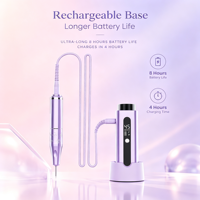 Machine à ongles électrique professionnelle portable, rechargeable 3000 mAh, 20 W haute puissance, lime à ongles sans fil 45000 tr/min, US/UK Salon