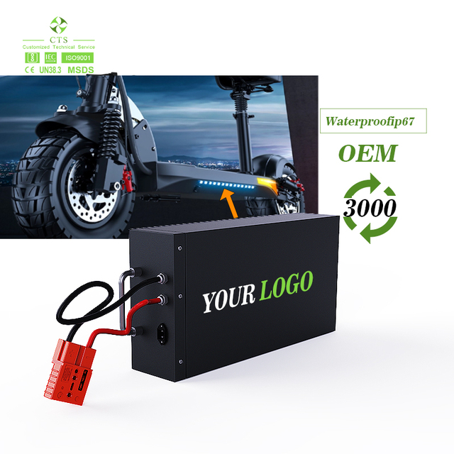 High Power 18650 60v 72v 50ah 40ah 35Ah Electric Motorcycle Li Ion Battery for 3000W 5000w  Motor