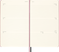 Carnet de notes A5 personnalisable en cuir PU rose, reliure cousue, 100 feuilles, avec fente pour cartes et pochette de rangement, idéal comme cadeau pour fille
