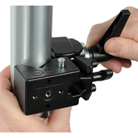 Deluxe Autopole-2 Varipole Fond Support Système avec Chaîne En Métal Expansion Kit Pour Photo Studio