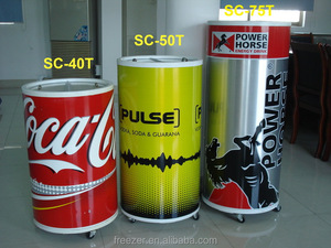 Refroidisseur électrique de fête de boisson à baril rond commercial en gros réfrigérateur portable extérieur pour bouteille de bière <span class=keywords><strong>canette</strong></span> de boisson - Product Image 6