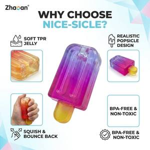 Zhaoan Ice Pop Sensory Squishy <b>Toy</b> Soft Squishy <b>Toys</b> Stress Squishy ADHD Relaxing Squishy Factory Ice Cream Pop Stress <b>Toy</b> - Product Image 2