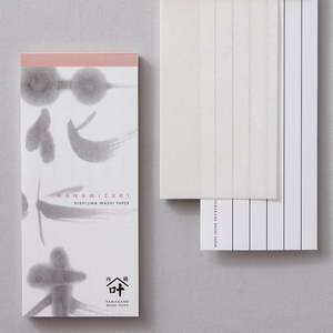 กระดาษวาชิแบบดั้งเดิมลายเส้นตรง ขนาด Letter สำหรับจดบันทึกสั้นๆ - Product Image 1