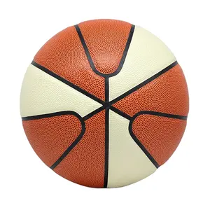 Puレザープロバスケットボールサイズ7レザーボールバスケットボールカスタムレザーバスケットボールボール