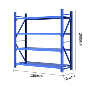 סין מתכוונן 4 מדפי מוסך מורט אור החובה boltless מחסן אחסון מתכת ופלדה מתלה למכירה - Product Image 3