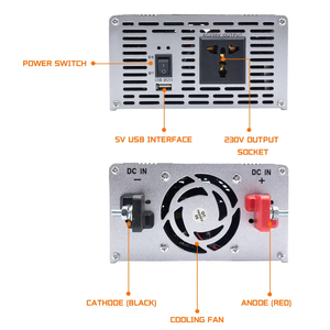 Inversor Digital Inteligente LED Yongfa STA-3000A, Monofásico, 3000W, 15A, 50/60Hz, 12V/24V CC, 110V/220V CA, para Auto, con 90% de Eficiencia - Product Image 5