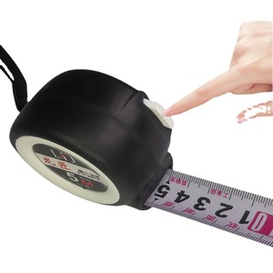 Ruban à mesurer en acier 5M, rétraction automatique, double échelle métrique et impériale, avec sangle épaissie pour des mesures de précision - Product Image 1