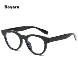 Boyarn fabbrica all'ingrosso delle donne di tendenza di fascia alta <span class=keywords><strong>occhiali</strong></span> <span class=keywords><strong>da</strong></span> <span class=keywords><strong>sole</strong></span> con lenti UV400 nuova moda rotonda parasole per adulti - Product Image 6