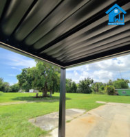 Pergola en aluminium de haute qualité, design personnalisé Sweet Home, pour terrasse extérieure, toit à lamelles imperméable, installation facile