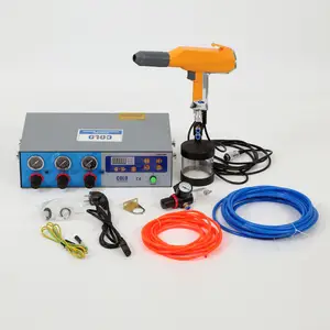 Portable Electrostatic Powder Coating Gun Machine With 1lbs Mini Cup