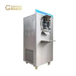 Máquina de sorvete italiana gainjoys, 90l, italiana, geladeira/lote, para venda, vertical