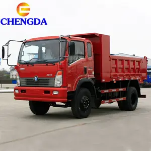 סין 3ton 5ton 10 טונות HOWO Dongfeng Foton CDW משליך טיפר אור Dump משאית