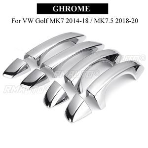 1 ensemble de garnitures de poignées de porte latérales pour VW Golf 6 MK6 2009-2012/MK7 2014-2018/MK7.5 2018-2020/MK8 Golf 8 2020+/Passat B6 06-10 - Product Image 5