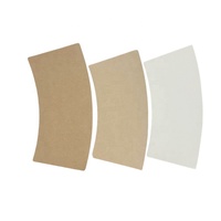 Gobelet en papier jetable écologique 4OZ-26OZ pour boissons chaudes/froides, enduit d'un côté, en pâte de bois vierge, qualité alimentaire