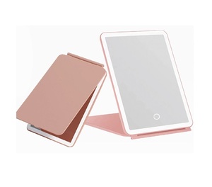 <span class=keywords><strong>Miroir</strong></span> de maquillage de voyage éclairé IPAD pliable - Product Image 4