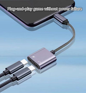 Adaptor <span class=keywords><strong>Audio</strong></span> tipe-c telepon seluler Huawei, Adaptor <span class=keywords><strong>Audio</strong></span> tipe-c dengan proteksi OTP, Google untuk konektivitas Desktop untuk musik dan panggilan - Product Image 4