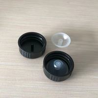18/410 20/410 Bouchons phénoliques noirs doublés de polycone de taille 22mm 24mm 28mm pour bouteilles d'huile essentielle