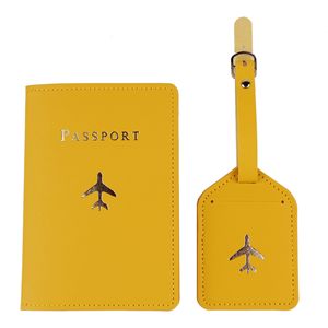 BSBH özelleştirmek seyahat bagaj etiketi pasaport tutucu seti için seyahat cüzdanı çanta bavul kimlik adı etiketi tatil hediye - Product Image 4
