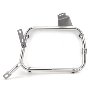 Per V-Strom <span class=keywords><strong>250</strong></span> Moto DL250, Portapacchi Laterale Modificato in Acciaio Inox 304 e Staffa di Fissaggio per Bauletto - Product Image 4