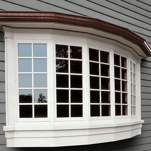<span class=keywords><strong>Baie</strong></span> de jardin moderne en aluminium coupe-vent de meilleure qualité et fenêtre en arc pour villa résistante aux chocs - Product Image 2