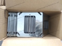 Cache-dispositif carré simple en acier prégalvanisé 4x4 pouces pour boîtes de jonction électriques métalliques standard américaines