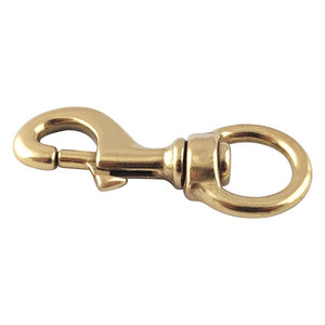 <span class=keywords><strong>Brass</strong></span> Dog móc kim loại xoay Snap móc móc chìa khóa Snap <span class=keywords><strong>hook</strong></span> - Product Image 5