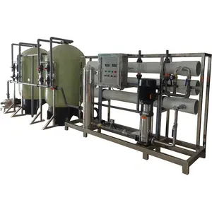 Mesin daur ulang limbah sistem perawatan air 6000Lph tanaman air ro water reverse sistem osmosis tanaman ro domestik untuk rumah