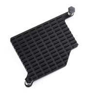 Disipador de Calor de Aluminio para Raspberry Pi 5 (Modelo Pi5-Active-Cooler-C) con Almohadillas Térmicas y Pines de Empuje con Resorte