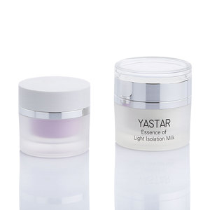 Bouteille de crème en plastique <span class=keywords><strong>Deluxe</strong></span> 30g/50g avec capuchon supérieur pour crème faciale ou cosmétique - Product Image 2