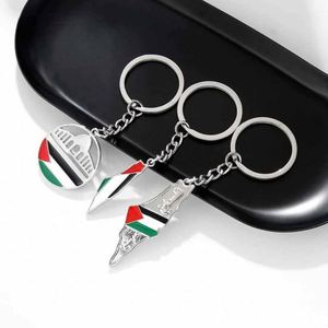 Wholesale Customized Freedom Fist Map Keychain Stainless Steel Metal Enamel Keychain for Stainless Steel Metal Enamel Keychain - Product Image 5