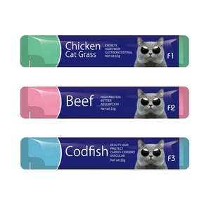 Tiras de Comida Húmeda Natural para Gatos, Comida Húmeda de Pescado Natural para Engorde y Nutrición, Bocadillos de Bacalao de Proveedor de Fábrica, 15G - Product Image 2