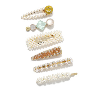 <span class=keywords><strong>JIRIS</strong></span> Venta al por mayor de moda mezclada encantadora perla arco Rhinestone pinza de pelo accesorios para el cabello para mujeres señoras niñas - Product Image 6