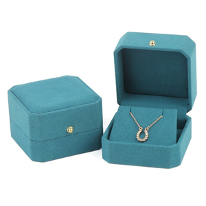 Holder <b>White</b> Pe Brown Velvet Necklace Eco Paper Jewelry With Cardboard Trendy <b>Gift</b> Ring Pouch Blue Earring Jewelry Packaging <b>Box</b> - Product Image 5