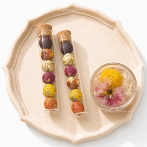 Mini-boules florales bio 5G en <span class=keywords><strong>fleurs</strong></span> (6 pièces/tube) – Jasmin, Lys, <span class=keywords><strong>Chrysanthème</strong></span> – Faits main, logo personnalisé accepté - Product Image 1