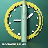 2025 vente en gros conception colorée Smart Sonic voyage Rechargeable étanche adulte brosses à dents électriques pour adultes