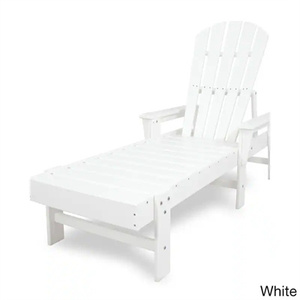 15 ans d'usine, parc <span class=keywords><strong>de</strong></span> <span class=keywords><strong>jardin</strong></span> extérieur <span class=keywords><strong>en</strong></span> plastique HDPE à faible entretien, chaise longue - Product Image 4
