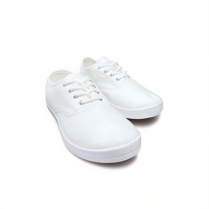 Zapatillas Deportivas Bresa Canvas 708 con Cordones, Punta Redonda, Blancas, para Adultos, para Todas las Temporadas - Product Image 1