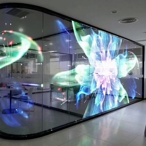Pantalla LED Adhesiva Ultrafina P20, Pantalla de Vidrio Invisible para Pared, Video Wall Transparente de 1000-4000cd, Gestión Remota <span class=keywords><strong>Global</strong></span> - Product Image 1