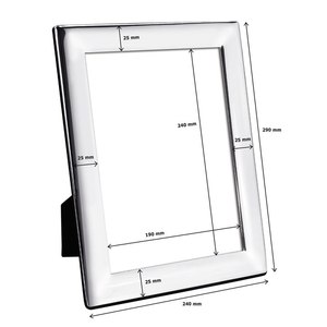 Marco de plástico impreso personalizable, Cuadrado de 200x250mm con imán acrílico transparente, caja de regalo con logotipo de tamaño 4x6 De Metal, fabricante - Product Image 2