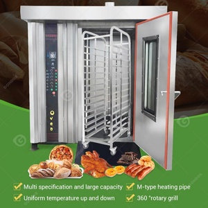 Q Gas Baker <span class=keywords><strong>Prix</strong></span> 32 Plateau Boulangerie Pain Pita Rotation Cuire L'industrie Rotative Four À Convection à Vendre de Turquie - Product Image 2