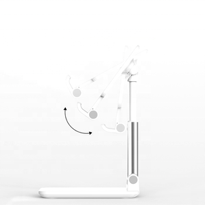 ขาตั้งโทรศัพท์<span class=keywords><strong>ม</strong></span>ือถือสามารถพับและปรับควา<span class=keywords><strong>ม</strong></span>สูงไ<span class=keywords><strong>ด</strong></span>้เห<span class=keywords><strong>ม</strong></span>าะสำหรับการสตรีมสด<span class=keywords><strong>ด</strong></span>ีไซน์แบบพกพาและพับได้ - Product Image 3