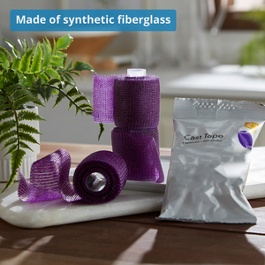 Cinta de Yeso Ortopédica de Fibra de Vidrio para <span class=keywords><strong>Hospital</strong></span>, 15 cm x 4.5 m - Rollo de Férula con Certificación CE ISO13485 para Inmovilización de Fracturas - Product Image 1