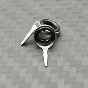 Anneau de guidage en céramique en acier inoxydable FUJI type KT pour canne à pêche à la ligne, accessoires de canne à action frontale, réparation de canne à pêche japonaise authentique - Product Image 5